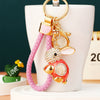 Pink-Braided Pink-Fortune-Rabbit