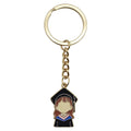 Enamel Grad Cap Student Portrait Keychain Boy or Girl view 7