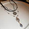 Stainless Geometric Pendant Necklace Assortment Multi Styles view 12