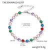 Silver Multicolor Bracelet