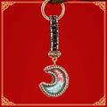 Bubble Crystal Crescent Moon Keychains in Six Colors plus Assorted view 8