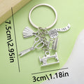 Sewing Charm Keychains in 3 Pictured Variations for Bags and Keys view 7
