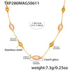 Pink Glass Necklace