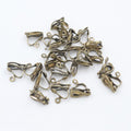 Triangle Drop Clip-On Earring Findings in Six Color Options view 4