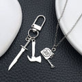 Metallic Tool and Dagger Metal Charms with 22 Listed Options view 3