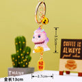 Pink Baby Dragon Keychains in Fortune Tag Ingot and Standing Designs view 7