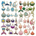 Yellow Seashell and Starfish Shell Charms with 29 Listed Options view 1