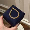 Mesh Chain Bracelets in Gold and Silver Tone Finishes view 4
