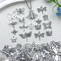 Metallic Butterfly and Bee Metal Charms with 29 Listed Options view 3