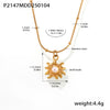 Gold Sun Pendant
