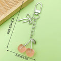Cherry Charm Keychains Featuring Red Cherry Across 28 Pictured Variations view 8