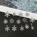 Black Snowflake Metal Beads with 17 Listed Options view 6