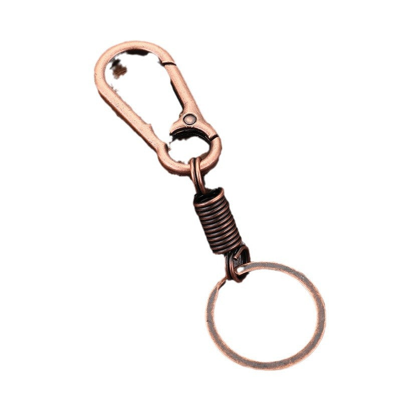 Spring Metal Car Keychain Waist Clip Gift Accessory