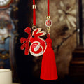 Mixed Lantern Toad Koi Lock Envelope Rabbit and Bell Car Hangers view 10