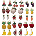 Colorful Seashell Metal Charms for Jewelry and Craft Projects view 1