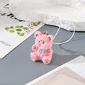 Flocked Mini Bear Phone Strap Charms 26 Color Styles view 8