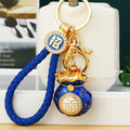 Enamel Classic Fortune Pouch Keychains in Five Colors with Wrist Loops view 11