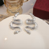 Silver Dragon Studs