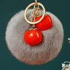 Gray Persimmon-Pom