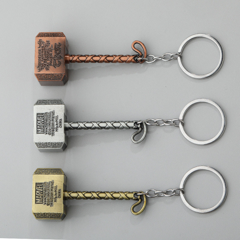 Hammer Hammer Alloy Keychain Creative Gift Pendant Accessory