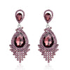 Pink Ornate Teardrop