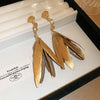 Gold Brown Feather