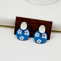 Twenty Two Colorful Cartoon Floral and Novelty Earrings view 8
