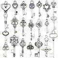 Gold-Tone Heart and Four-Leaf Clover Metal Charms with 26 Listed Options view 10