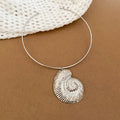 Textured Shell and Starfish Pendant Necklaces for Layered Everyday Styling view 8