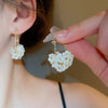 Gold Floral Drop