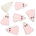 Enamel-Look Silver Gold Ghost Alloy Charms in 6 Styles view 8