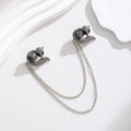 Fox Tassel Metal Brooch Pin for Jackets and Lapels view 5
