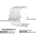 Openwork Leaf Floral and Coral Cuff Bracelets in Six Styles view 7