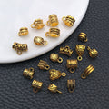 Matte Gold-Tone Spacer Bead Metal Beads with 16 Listed Options view 3