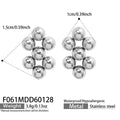Bead Cluster Pendant Necklace And Matching Cluster Studs view 7