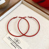 Red 60mm Hoop
