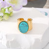 Oval Turquoise
