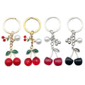 Cherry Charm Keychains in 10 Pictured Variations for Bags and Keys view 5