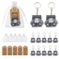 Dad Quote Keychain With Thumbs-Up Pendant And Metal Split Ring view 7