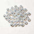 Openwork Round Metal Beads in Twenty Four Size and Finish Options view 6