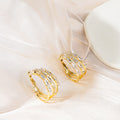 Mixed Statement Stud Hoop and Drop Earring Collection with 34 Styles view 6
