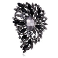 Blue Flower Crystal Nine Designs Metal Brooch Pin for Jackets and Lapels view 8