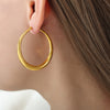 Gold Hoops