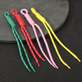 Braided Nylon Cord Strap with Hanging Loop Twelve Colors view 1