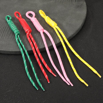 Braided Nylon Cord Strap with Hanging Loop Twelve Colors