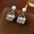 Assorted Floral and Pearl Statement Stud Earrings Statement Jewelry view 6