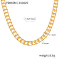 Gold Dual Heart Link Choker And Filigree Heart Necklace view 6
