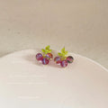 Green Forest Theme Earring Collection Bamboo Flower Styles view 9