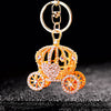 White Jeweled-Heart-Carriage