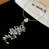 Silver Teardrop Tassel
